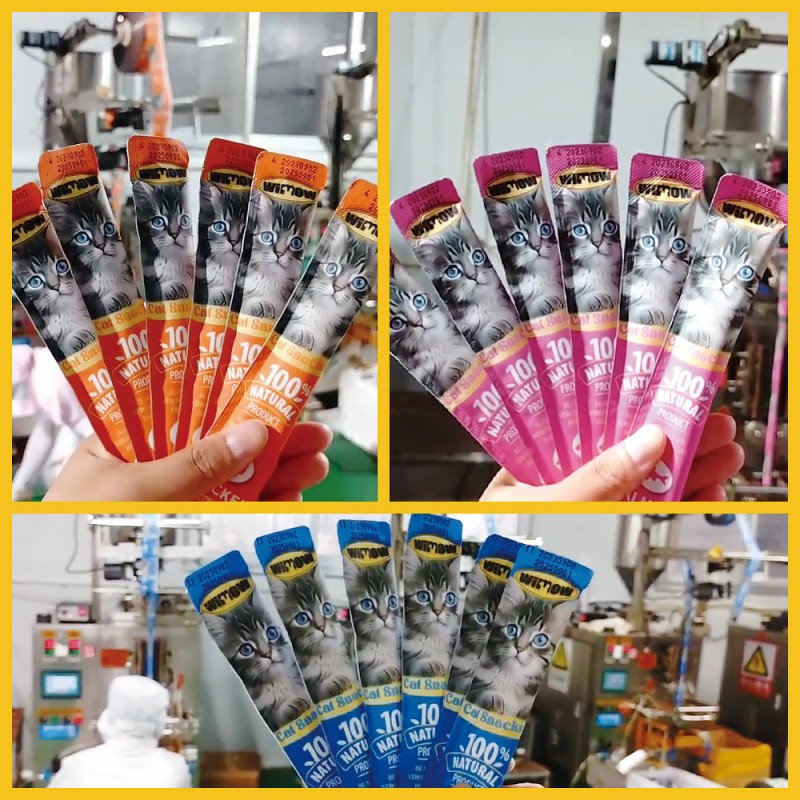 Creamy Cat Treats Supplier - Wimow Wholesale 15g Creamy Squeeze Licking Bulk Treats Wet Food