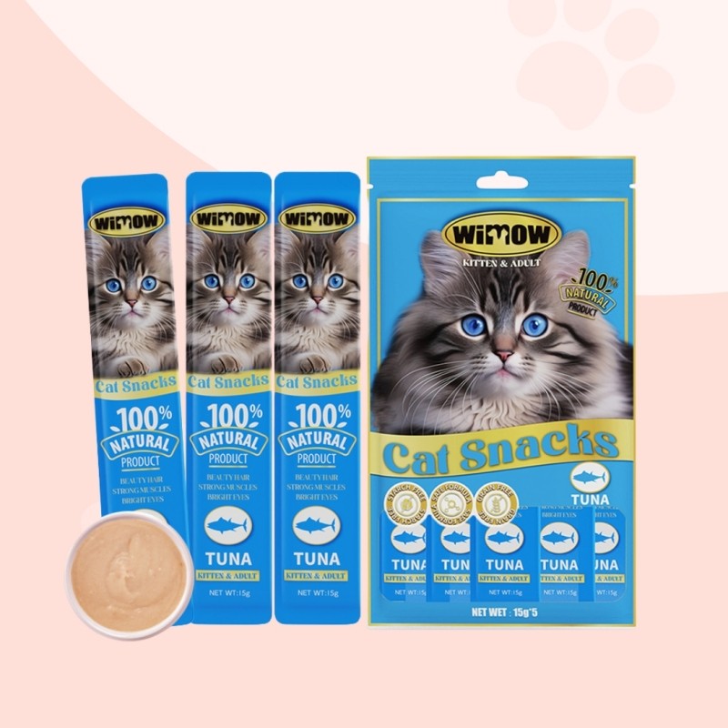 Pet Supplies Factory - Hot Selling Cat Pet Food Good Tasted Wet Cat Snack