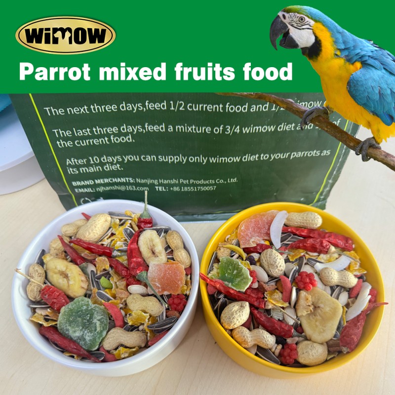 Bird Food Factory - Wimow Small Animals Snack 2kg 10kg Parrot Seeds Fruit Mixed Bird Food