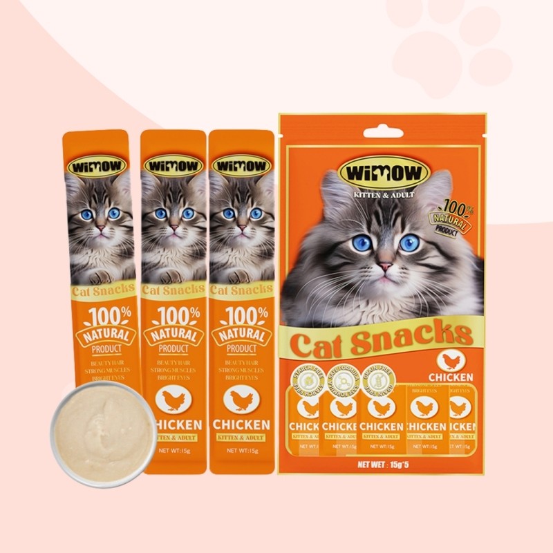 Pet Supplies Factory - Hot Selling Cat Pet Food Good Tasted Wet Cat Snack
