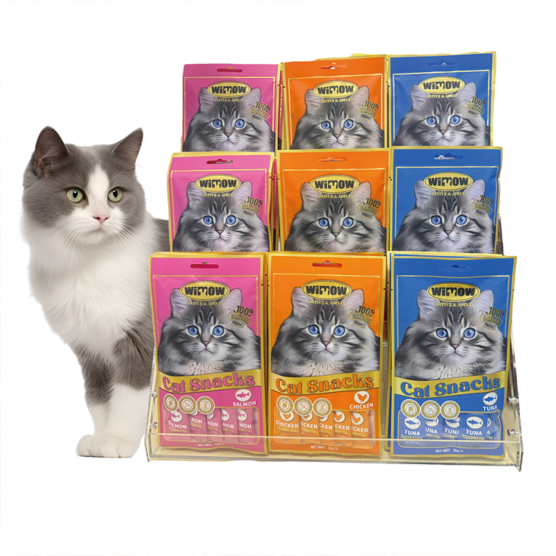 Wet Cat Food Supplier - Oem Odm 15g High Protein Wet Food Wholesale Chicken Salmon Tuna Flavor