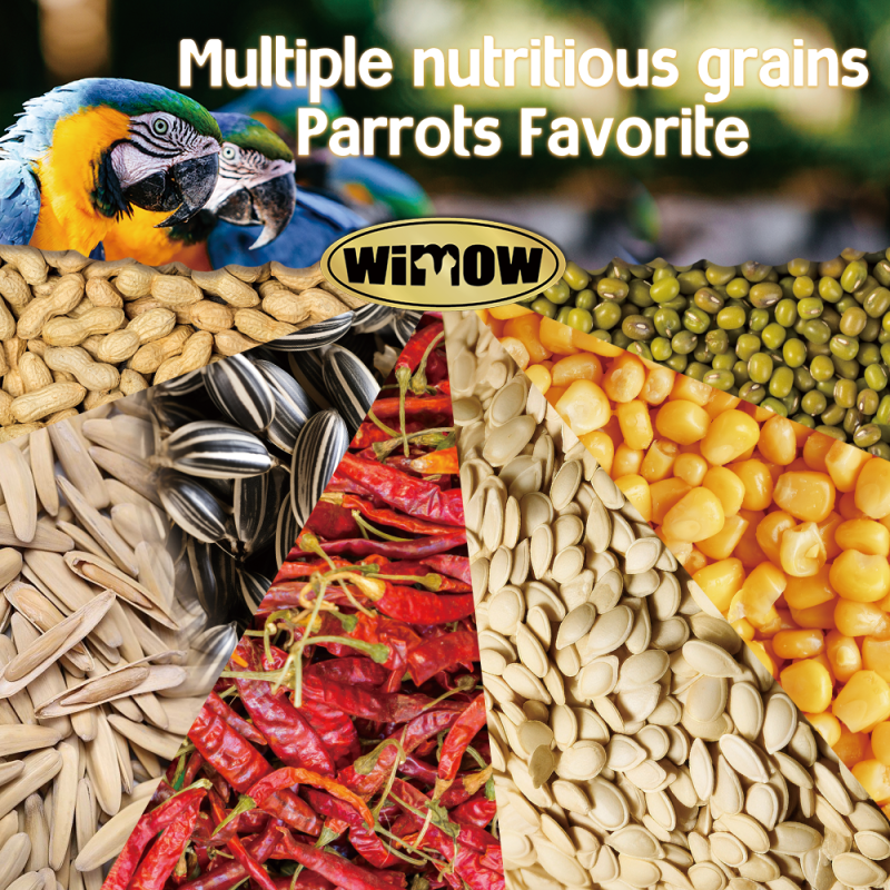 Bird Food Factory - 2Kg Wholesale Natural Mix Seed Bird Food Nutrition Health Blend Parrot