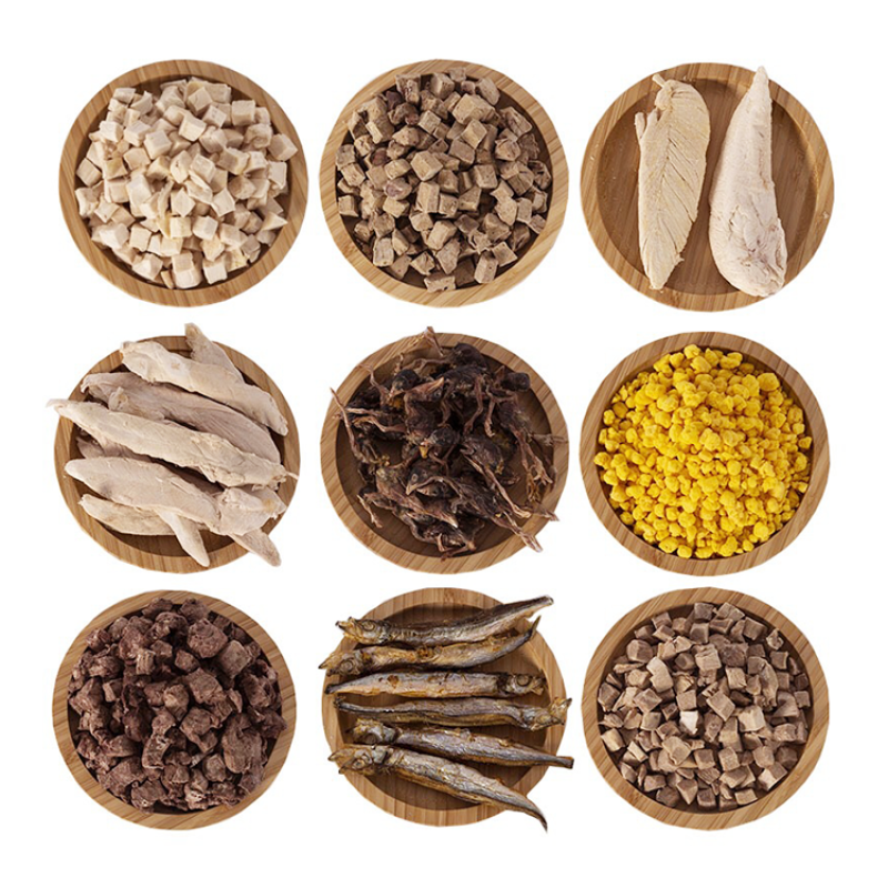 Organic Freeze-Dried Factory - Organic Freeze-Dried Chicken Breast Beef Livers Capelin Fish Pet Snacks