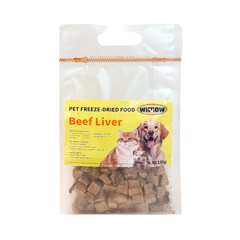 Freeze-Dried Chicken Supplier - Organic Freeze-Dried Chicken Cubes 100g Protein-Rich Pet Food Snack