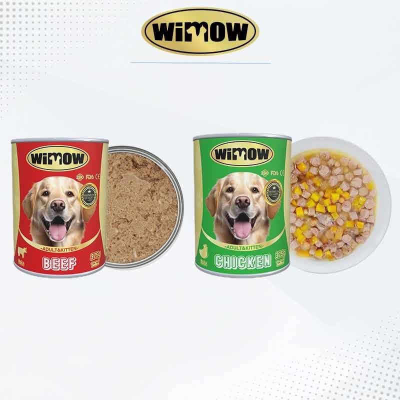 Wet Cat Food Manufacturer - Wimow High Quality 400g Wet Cat Food High Grade Beef Flavor Can