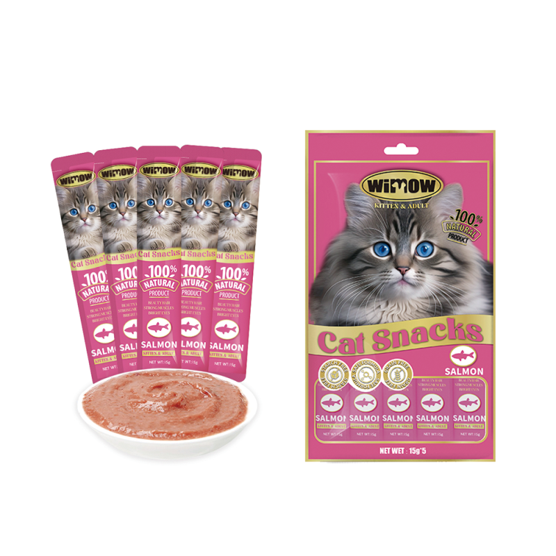 Creamy Cat Treats Supplier - Wimow Wholesale 15g Creamy Squeeze Licking Bulk Treats Wet Food