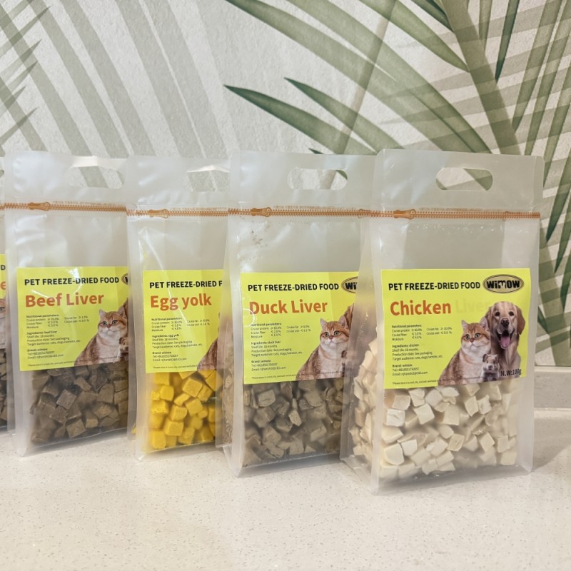 Freeze Dry Cat Food Manufacturer - Wholesale Wimow Organic Chicken Meat Freeze Dry Cat Food Pet Snack