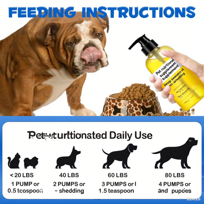 Pet Salmon Oil Factory - OEM Healthy Skin Coat