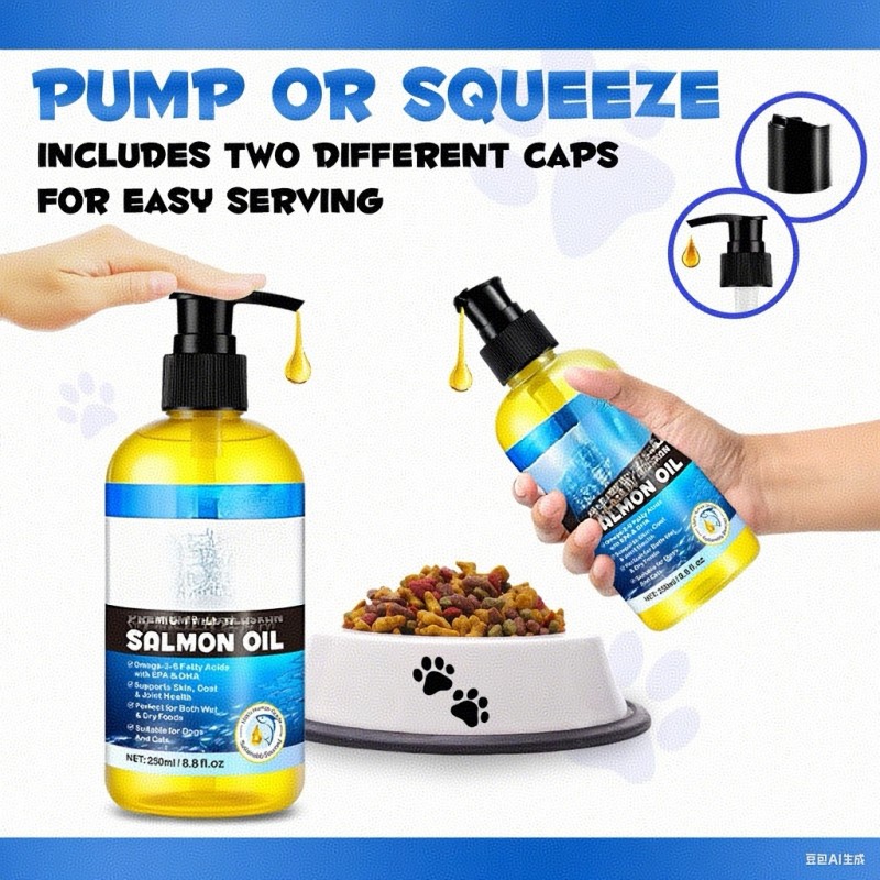 Pet Salmon Oil Manufacturer - Omega 3 EPA DHA Liquid