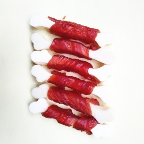 Duck Wrapped Bone Supplier - High Protein Low Moisture