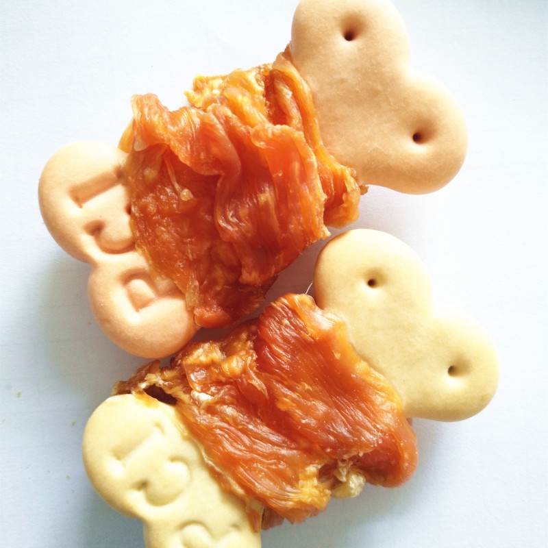 Chicken Jerky Dog Food Factory - 100% Natural No Additives