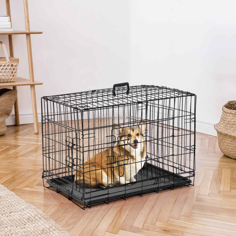 Dog Crate Furniture Manufacturer - Dog Crate Furniture with Cushion Wooden Dog Crate Table Modern Kennel