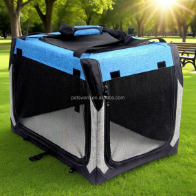 Booster Seat Manufacturer - Soft Sided Pet Carrier for Dogs Cats Booster Car Seat Carry Bag with Strap