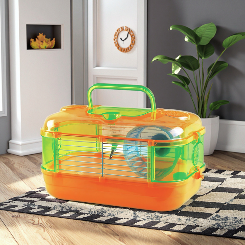 Plastic Cage Manufacturer - High Quality Plastic Clear View Vision Cage for Hamsters Mice Gerbils