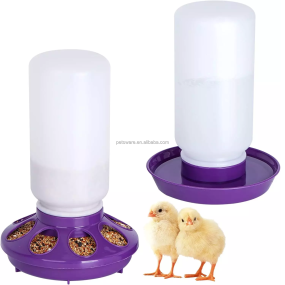 Cage Cup Factory - Galvanized Metal Cage Cups with Hooks for Bird Cages and Small Animal Habitats