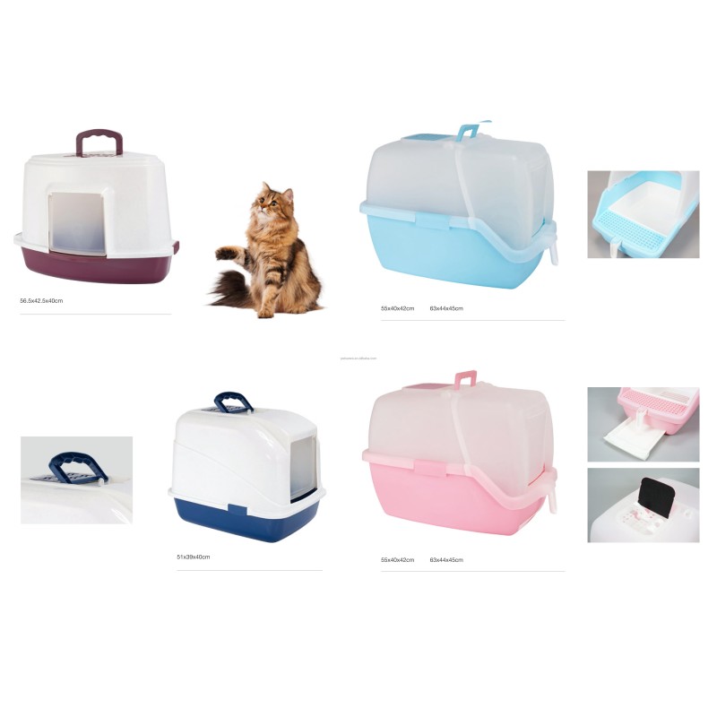 Cat House Supplier - Square Cat House Furniture with Cat Toy 35x33x30cm for Indoor Use