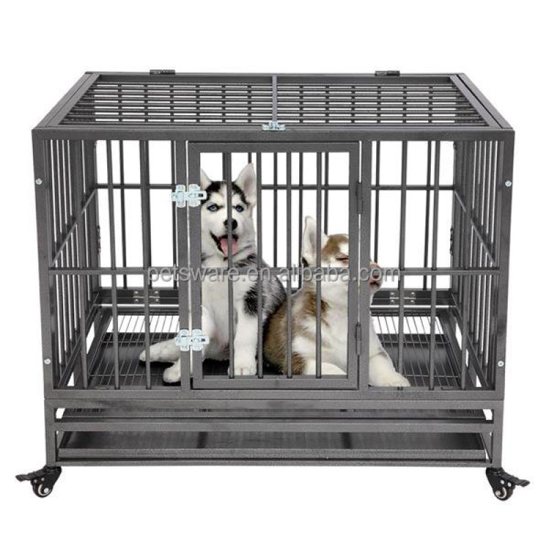 Large Dog Cage Manufacturer - Heavy Duty Dog Cage Strong Metal Kennel and Crate for Large Dogs