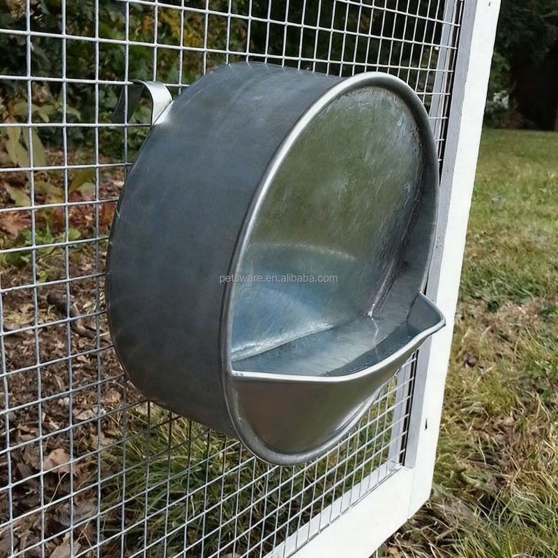 Bucket Waterer Manufacturer - Galvanized Bucket Chicken Waterer Tip Over Bucket Waterer Steel Bucket