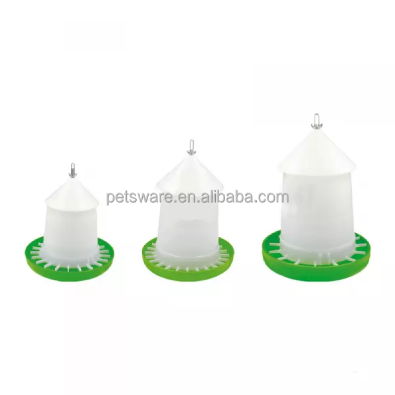 Feeder Set Supplier - High Quality Plastic Automatic Chicken Feeder and Waterer Set No Waste Kit