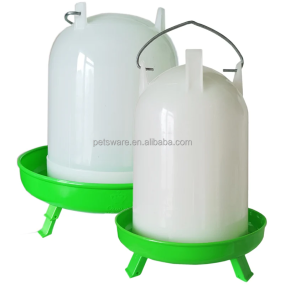 Bird Waterer Supplier - Chicken Duck Feeder Barrel Water Bucket Quail Bird Drinking Waterer with Lid