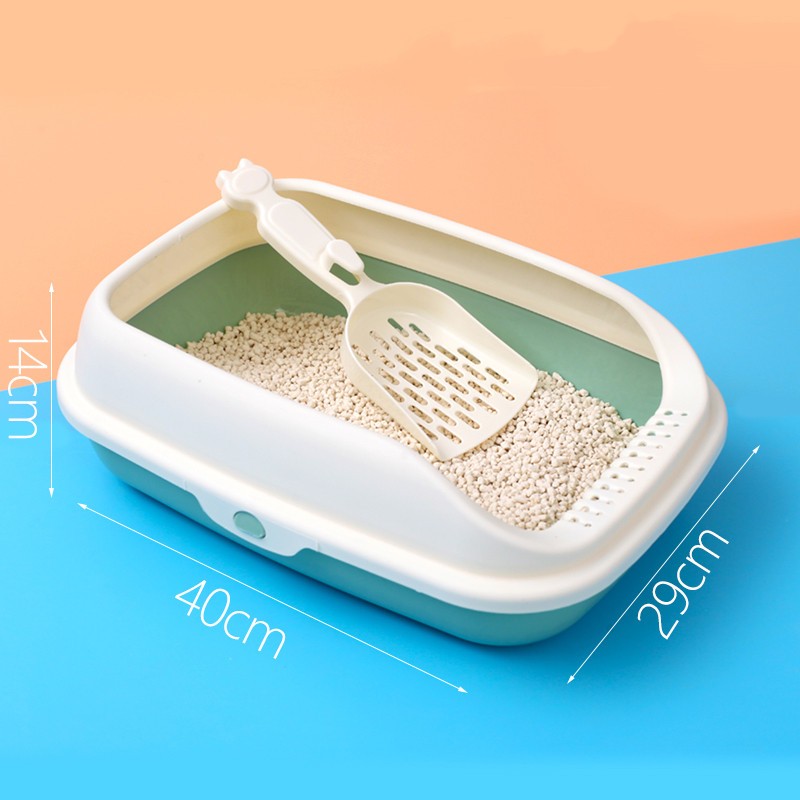 Cat Litter Box Supplier - Semi Enclosed Splash Proof
