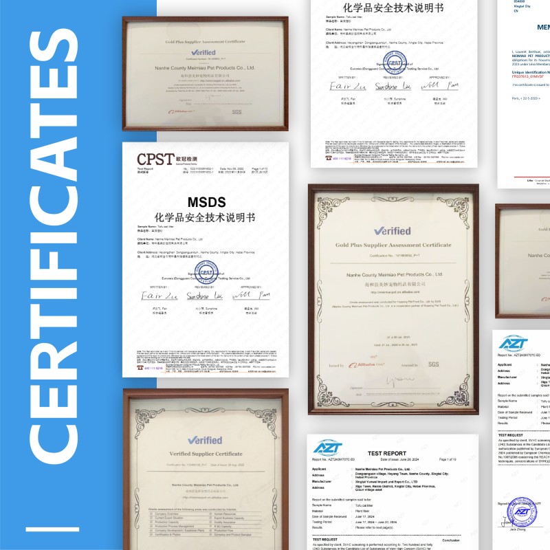 Bentonite Cat Litter Factory - Natural Organic Clumping