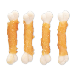 Pet Snacks Manufacturer - OEM Organic Air-Dried Meat Treats for Pets New Type Chicken Wrapped Bone