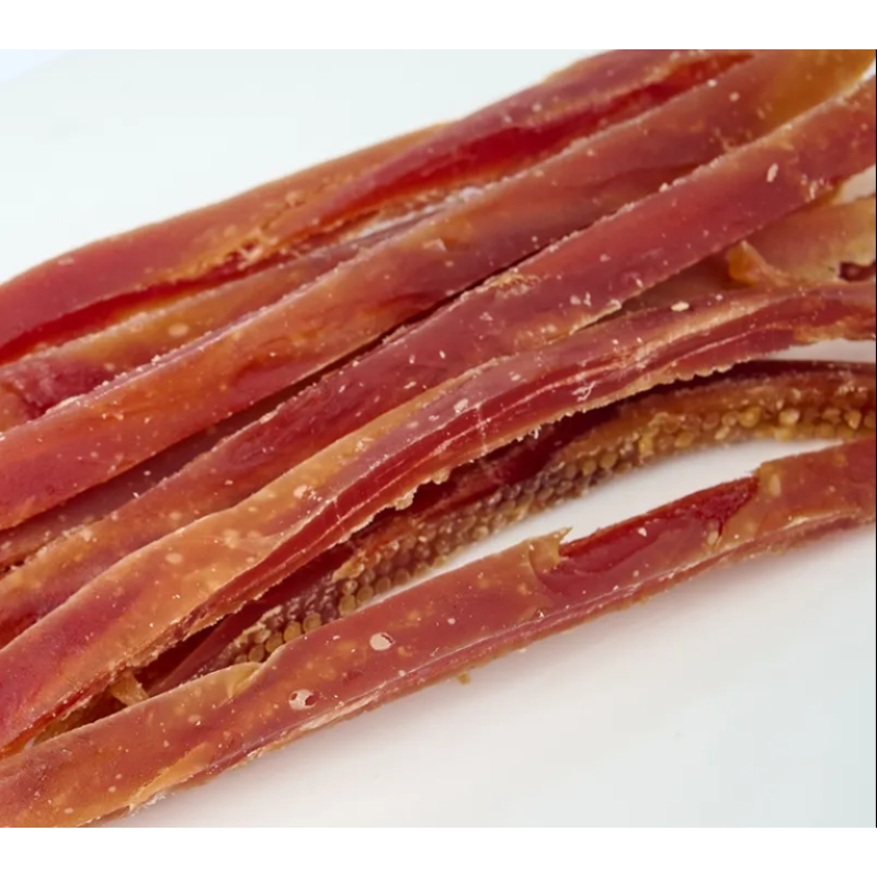 Pet Treats Factory - High Quality Organic Air-Dried Pet Treats Soft Duck Strips Customizable Logo