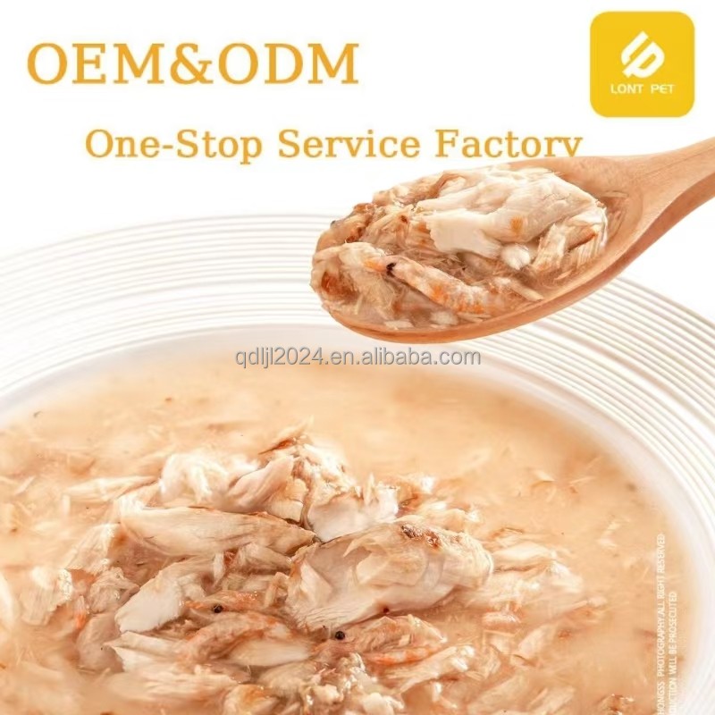 Pet Canned Food Manufacturer - Factory Direct Various Styles OEM Pet Cat Wet Canned Organic Chicken