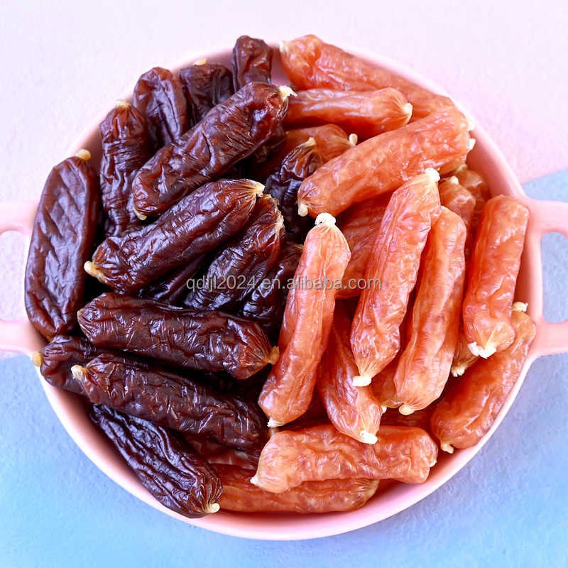 Pet Treats Supplier - Organic Air-Dried Chicken Sausage Pet Treats Wholesale Dog Snacks Reward