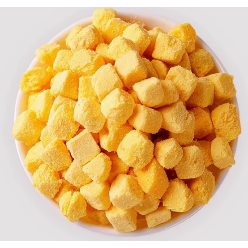 Pet Treats Supplier - Premium Portable Freeze-Dried Yolk Cubes Durable Pet-Safe Dehydrated Snacks