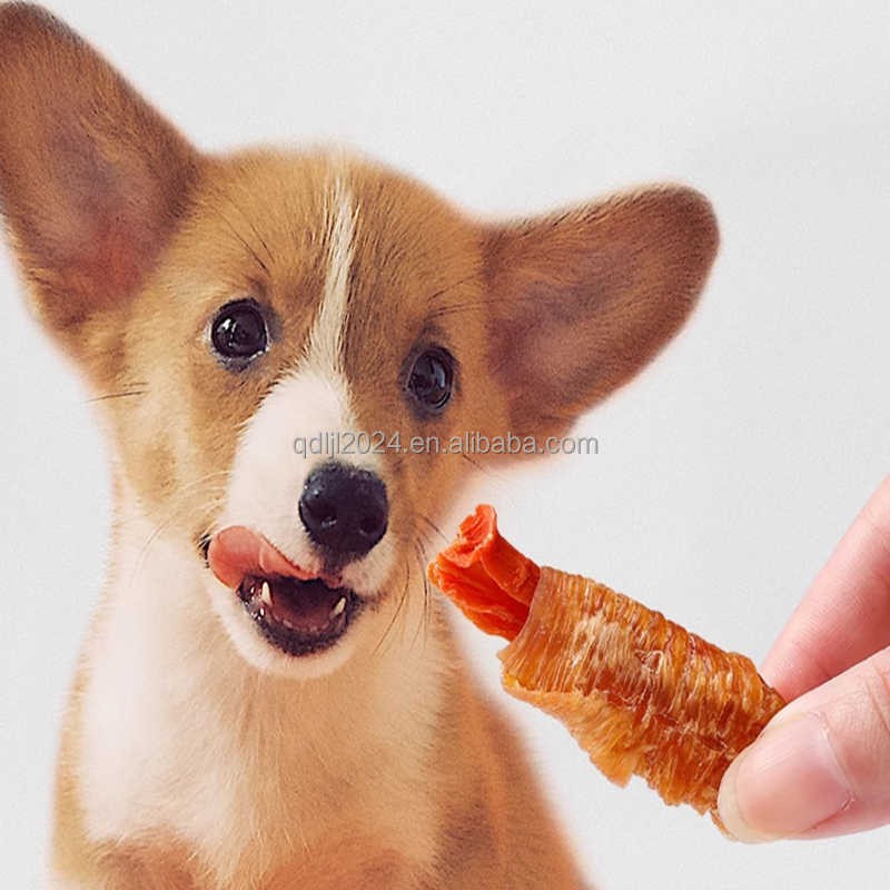 Dog Food Factory - OEM/ODM Factory Wholesale Dog Food Chicken Wrap Carrot Treat Natural Clean Teeth