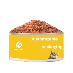 Pet Food Supplier - Customizable Pet Food Canned Red Meat Tuna High Protein Beautify Hair