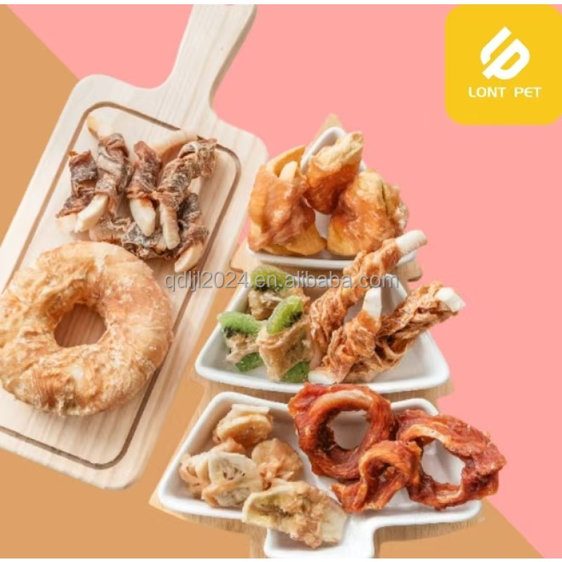 Pet Snacks Supplier - Wholesale Pure Natural Dried Pet Snacks Chicken Tasted Dog Food Training