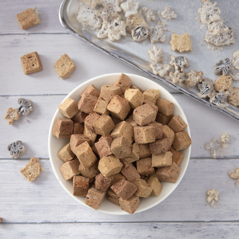 Pet Snacks Manufacturer - Factory Directly Wholesale Organic Freeze-Dried Beef Cubes Training Snacks