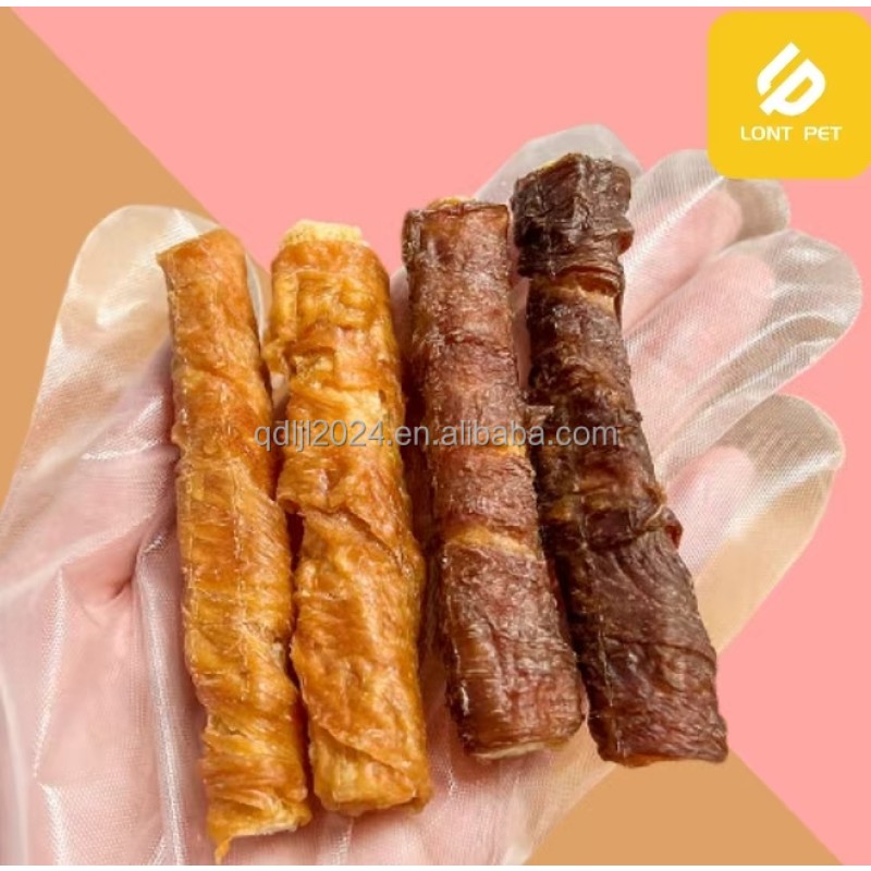 Pet Snacks Supplier - Wholesale Pure Natural Dried Pet Snacks Chicken Tasted Dog Food Training