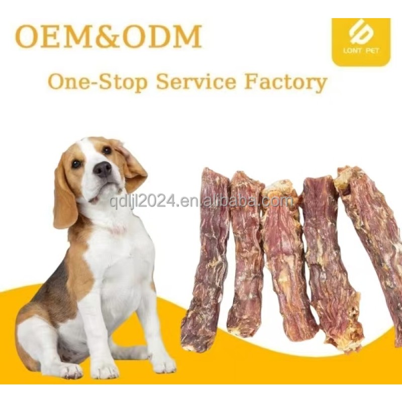 Pet Treats Manufacturer - Organic Duck Neck Soft Chew Pet Treats Natural Widely Used Special Design