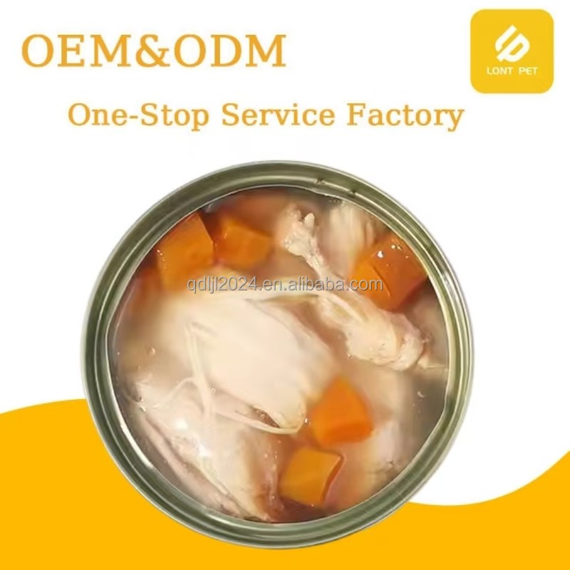 Pet Canned Food Manufacturer - Factory Direct Various Styles OEM Pet Cat Wet Canned Organic Chicken