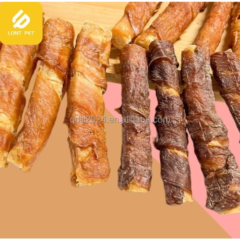 Pet Snacks Supplier - Wholesale Pure Natural Dried Pet Snacks Chicken Tasted Dog Food Training