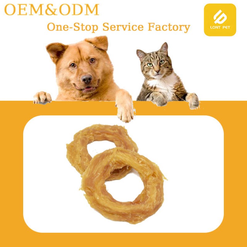 Pet Food Factory - Factory Direct Sales Pet Dog Snacks Nutritional Satisfaction Beef Tendon Donuts