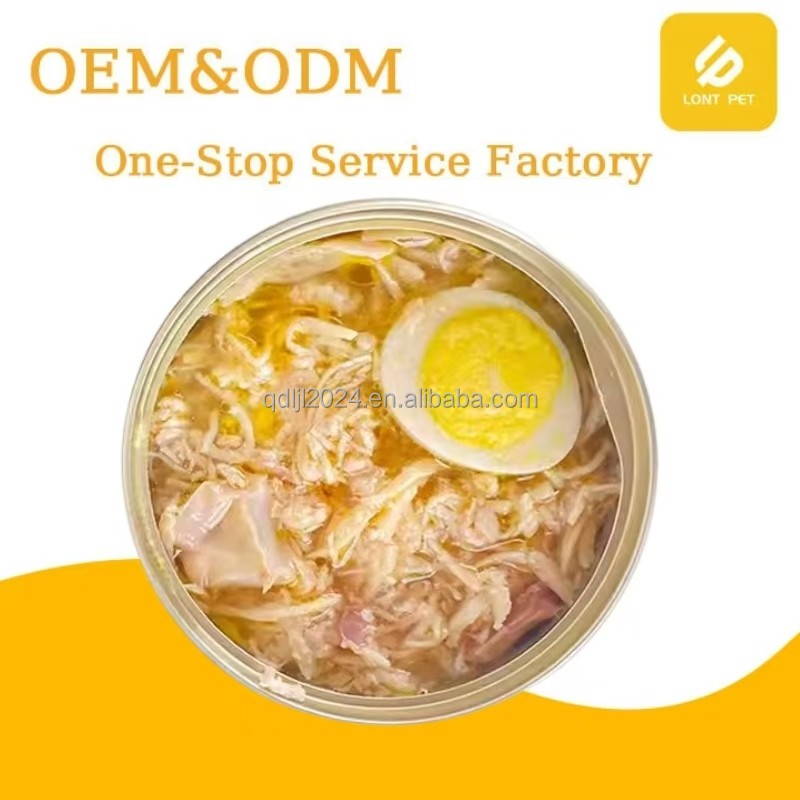Pet Canned Food Manufacturer - Factory Direct Various Styles OEM Pet Cat Wet Canned Organic Chicken
