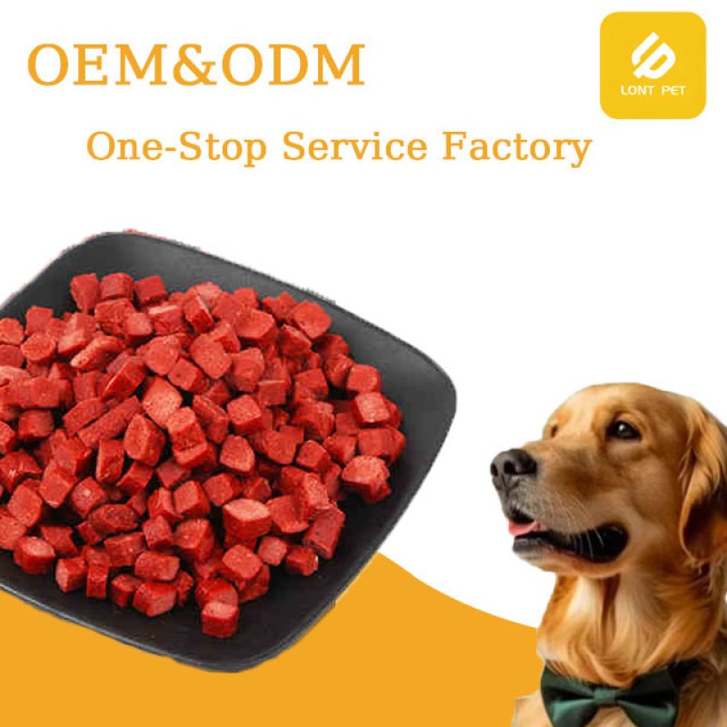Pet Snack Supplier - High Quality Organic Beef Dice Customizable Teeth-Cleaning Snack High Protein