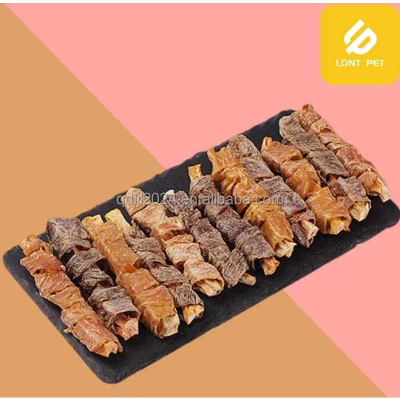 Pet Snacks Supplier - Wholesale Pure Natural Dried Pet Snacks Chicken Tasted Dog Food Training