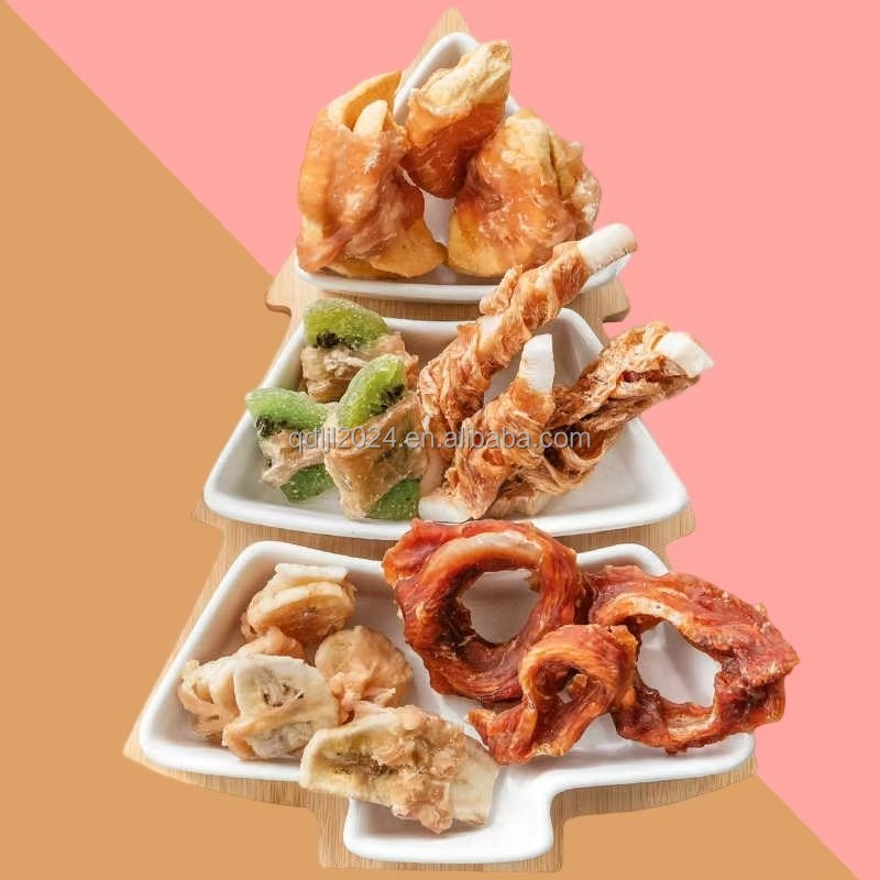 Dog Treats Supplier - Organic Dry Dog Treats Chicken Breast Meat Pumpkin Dried Fruit Vegetable