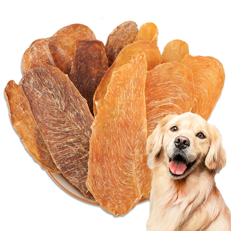 Pet Treats Supplier - Wholesale High-Protein Low-Temperature Baked Crunchy Chicken Duck Meat Crisps