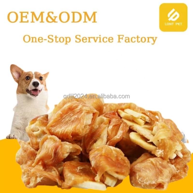 Pet Snacks Supplier - Factory Supply Healthy Air-Dried Organic Beef Chicken Wrapped Banana Pet Treats