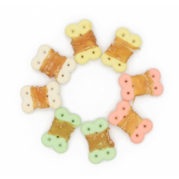 Pet Treats Factory - Hot Selling High Quality Organic Chicken-Wrapped Biscuit Pet Jerky Treats