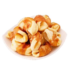 Pet Food Manufacturer - High Quality Customizable Pet Food Chicken Wrapped with Pear Premium Meat