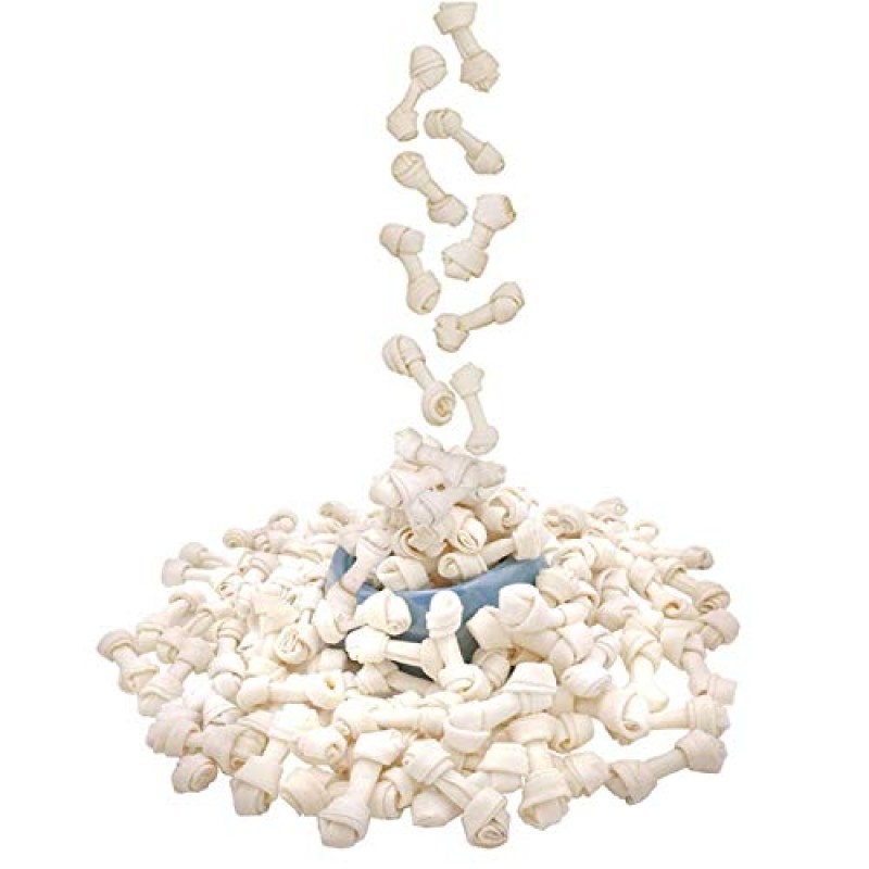 Dog Chews Factory - OEM Factory Compressed Beefhide Sticks Different Sizes Rawhide Pressed Bone