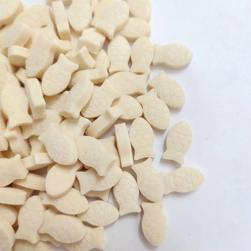 Calcium Tablets Pet Treats Manufacturer - Small Fish Shape